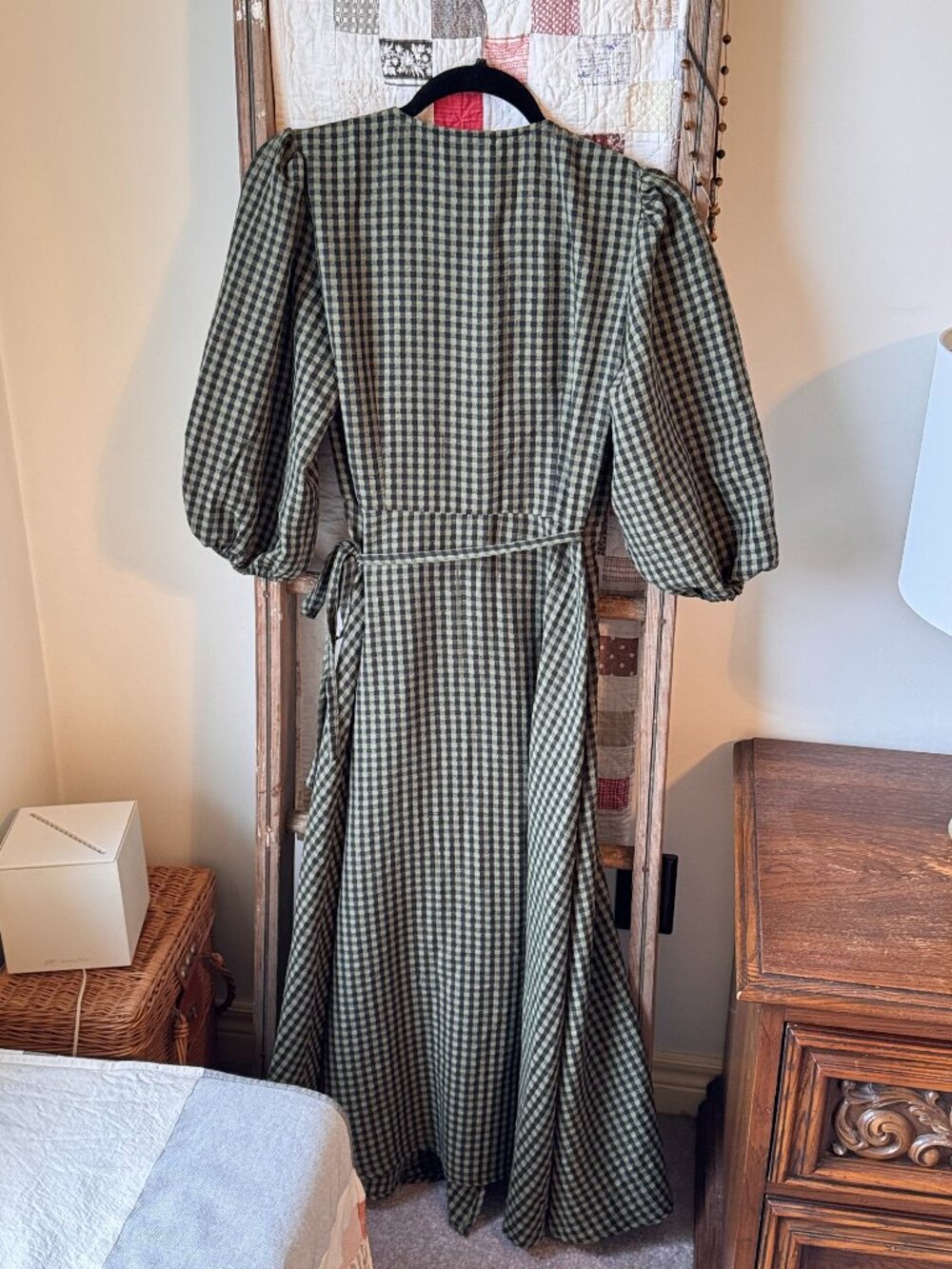 Minimum Elmina Gingham Midi Dress - Picture 7 of 11